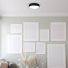 Plafon OHIO BLACK 24W LED