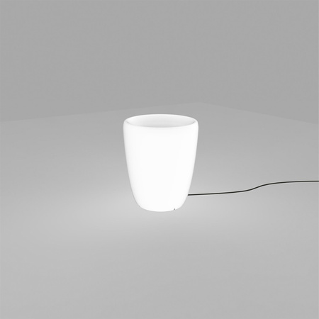 Nowodvorski Lampa przenośna zewnętrzna biała FLOWERPOT S 