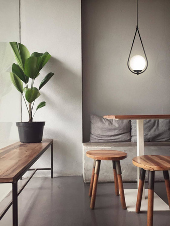 Dekoracyjna lampa w kształcie łezki, do kuchni K-4770 z serii NEVE BLACK