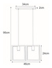 Lampa wisząca K-4032 -LAVAYA