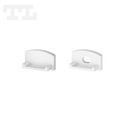 Komplet zaślepek bocznych białych P4-1, P6-3, GK6-3 (1 szt. z otworem, 1 szt bez otworu) (nr kat 770402)