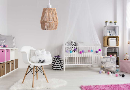 Lampa wisząca BOHO Juta mała