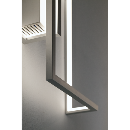 Profil KUBIK-45, anodowany, srebrny, 1000 mm