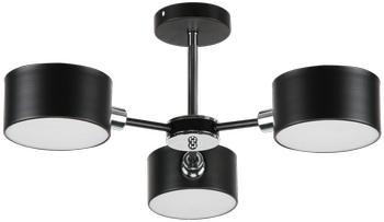 Lampa sufitowa Celtic 3xE14 Black Chrom