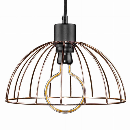 Lampa wisząca sufitowa GOLDEN ROSE metalowa LOFT