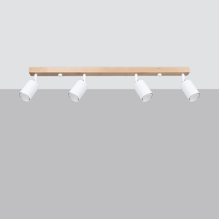 Lampa sufitowa VERDO 4 biały
