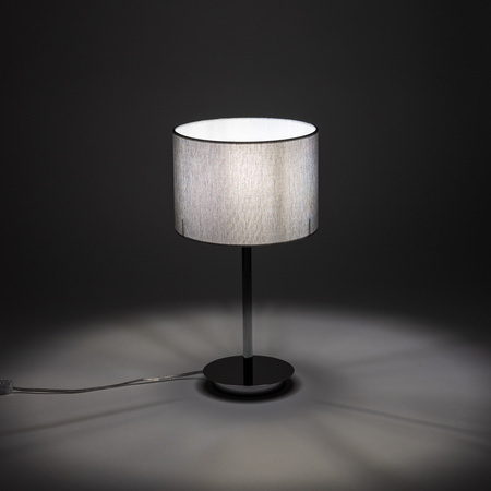 Lampka nocna stołowa szara HOTEL MOOD Nowodvorski 11786