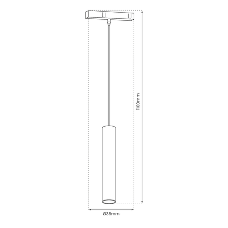 MAGNETIC TRACK 7W 3000K