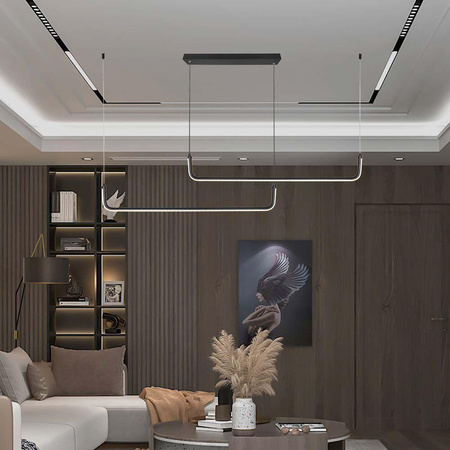 Oprawa Zwieszana V-TAC 24W LED Czarna VT-7770 4000K 2500lm