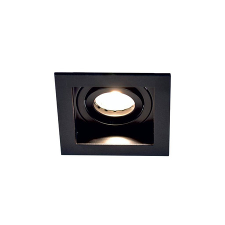 Oprawa OZZO RENE1 222B/B podtynkowa czarna 1xGU10