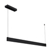 Lampa wisząca Linea Czarny 36W LED 3000K-4000K-5700K