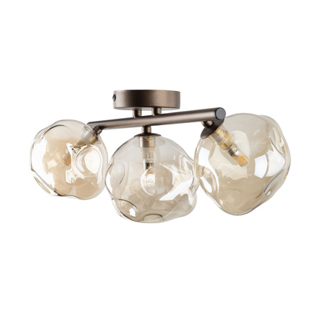LAVA BROWN LAMPA SUFITOWA 3xG9
