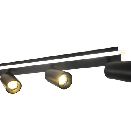 Light prestige Parma 4 plafon czarny LP-0612/4C BK