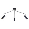 Light prestige Futuro 3 wisząca czarna LP-17001/3C BK