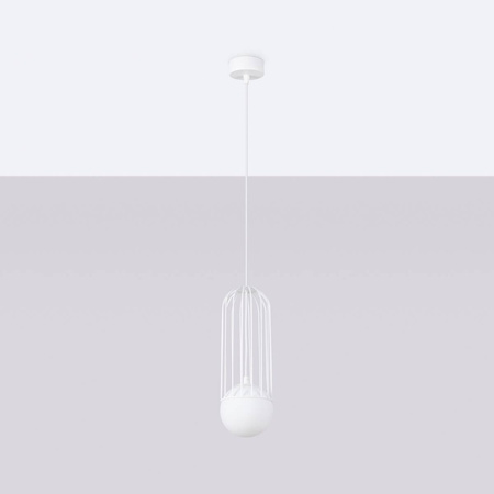 Lampa wisząca BRINA 1 biała