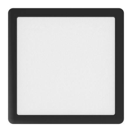 Plafon Evora Czarny Square 24W 3CCT