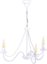 Nowoczesna, biała lampa wisząca do sypialni K-3995 z serii BARTEZ II