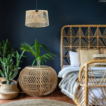 Klosz BOHO bambusowy walec 40cm TH2B
