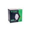 Oprawa V-TAC 12W LED IP65 Czarny Kwadrat VT-828 4000K 1280lm