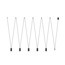 Nowodvorski Lampa wisząca czarna MORE EYE