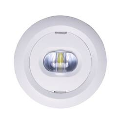 Oprawa sieciowo-awaryjna podtynkowa STARLET WHITE II LED SC 300 SA 3H AT IP20 / 92266