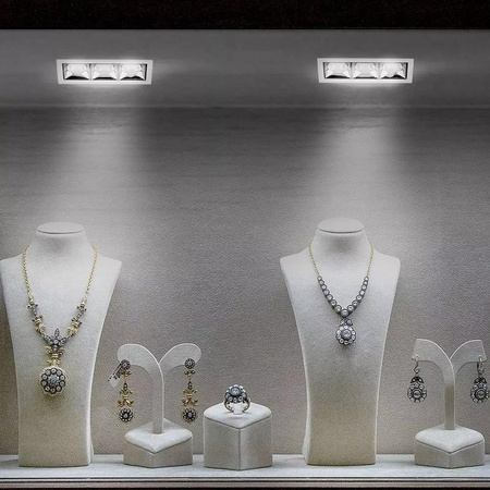 Oprawa V-TAC Downlight SAMSUNG CHIP 12W UGR19 CRI90+ 12st VT-2-12 5700K 960lm 5 Lat Gwarancji