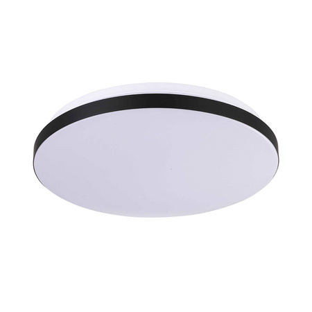 Light prestige Babilon plafon okrągły mały 4000K czarny LP-335/1C S 4BK