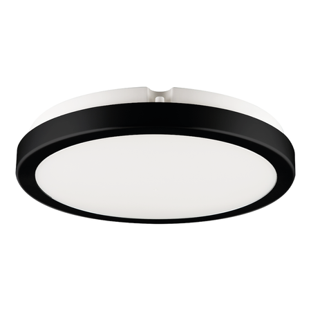 Plafon Vera Led 24W 4000K Czarny Okrągły IP65