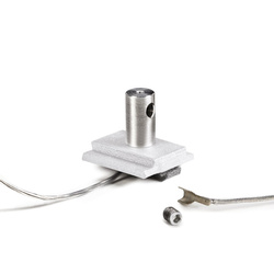 Kluś Zawieszka OS22-LIN-Z, biały, stal nierdzewna, PA