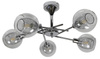 Lampa sufitowa wisząca żyrandol chromowy Ozzo Candellux 35-72252