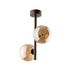 Lampa sufitowa ESTERA Brown 2xG9