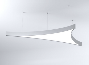 Oprawa MI-SAIL-AL, zwieszana, 69W, 4000K, bez zasilacza, 24VDC, IP20, srebrny anoda