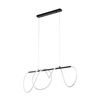 TK lighting lampa wisząca FLEXI LED BLACK 45 W