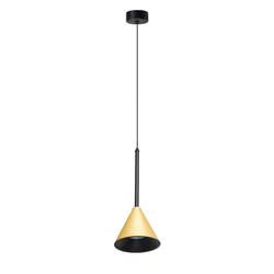 Lampa Wisząca Cone Złoty 1xGU10