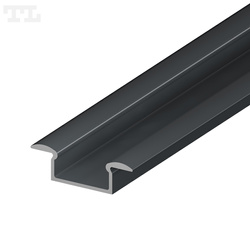 LED P6-1 Profil 2000 mm grafitowy lakierowany RAL 7016 (nr kat 8661027016)