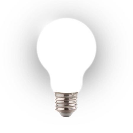 Żarówka FILAMENT LED milky A60 bulb E27 8W 880lm 4000K