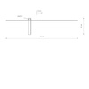 Nowodvorski Kinkiet obrazowy czarny IMPULSE LED M 