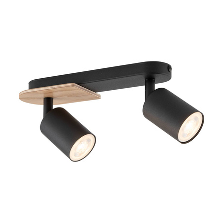 Lampa sufitowa COVER WOOD 2xGU10