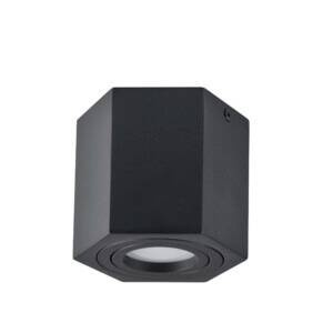 Oprawa natynkowa HEXAGON czarna 1xGU10