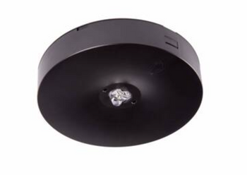Oprawa sieciowo-awaryjna natynkowa Starlet Round LED SCH 250 SA 2H CT IP20 [BLK] / soczewka korytarzowa do pomieszczeń wysokich / 90890