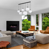 Lampa wisząca ESME White 6xE27 listwa