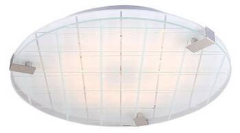 Lampa sufitowa SENSO White/Gold kwadrat 2xE27