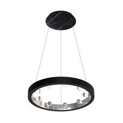 Lampa Wisząca CASSIOPEIA 9xE14 czarna