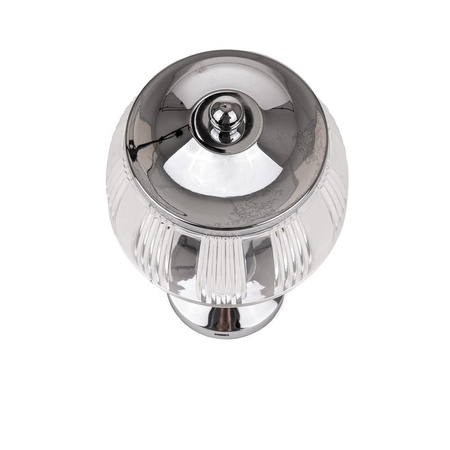 Lampka Biurkowa Nocna V-TAC 1W LED 26cm Ładowanie USB Ściemnianie Chrom 