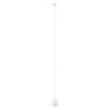 Tk Lighting TRACER WHITE WHITE GLASS lampa wisząca 1xG9