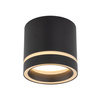 Lampa sufitowa JET Black 1xGX53