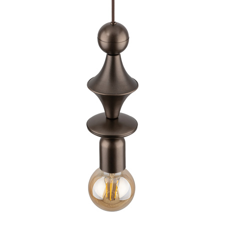 Tk Lighting TOWER BROWNlampa wisząca 1XE27