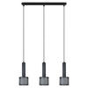 Lampa wisząca Amo czarna 3xE27