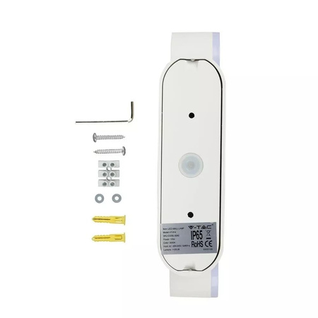 Kinkiet Ścienny V-TAC 12W LED Obrotowy 350st Biały VT-814-W 3000K 1444lm