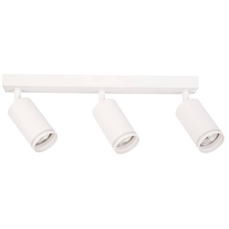 Lampa ścienno-sufitowa PARIS 3 GU10 Biała